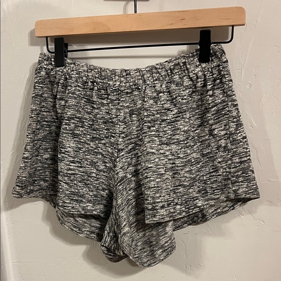 Brandy Melville Black and Gray lounge Shorts - Picture 1 of 3